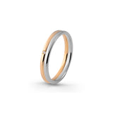 Aliança Eternis Emotiva Amarelo Polido com Pedras