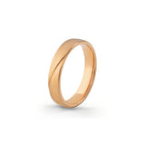 Aliança Eternis Emotiva Amarelo Acetinado Sem pedra