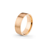 Aliança Eternis Emotiva Plana Amarelo Acetinado Sem pedra