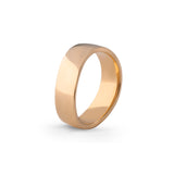 Aliança Eternis Contemporânea Amarelo Polido Sem pedra